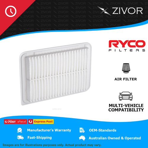 New RYCO Air Filter - Panel For RENAULT CAPTUR J87 1.2L H5Ft (TCe120) A1569