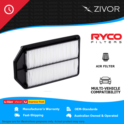 New RYCO Air Filter - Panel For HONDA CR-V RE 2.4L K24Z1 A1597