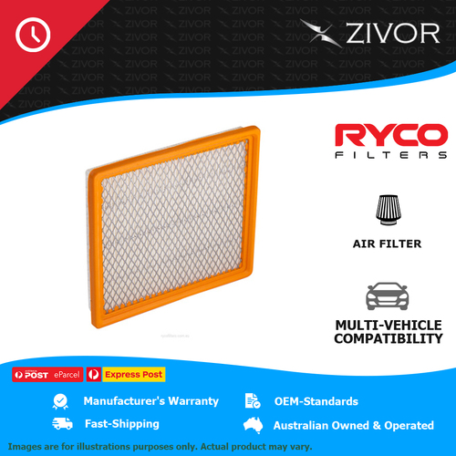 New RYCO Air Filter - Panel For DODGE AVENGER JS 2.4L EDG A1616