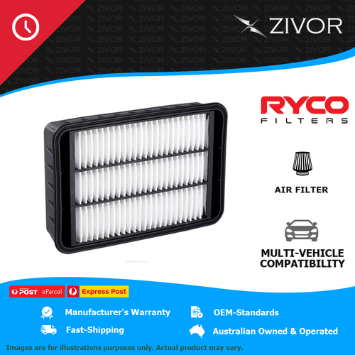New RYCO Air Filter - Panel For MITSUBISHI LANCER RALLIART CJ CZ4A A1622