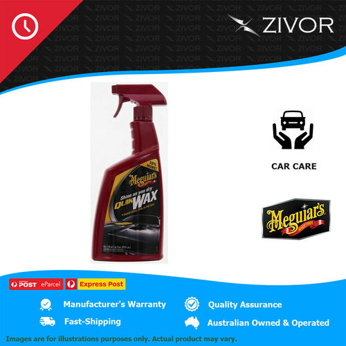 New MEGUIARS Quik Wax Spray Detailer 710ml No Warranty A1624