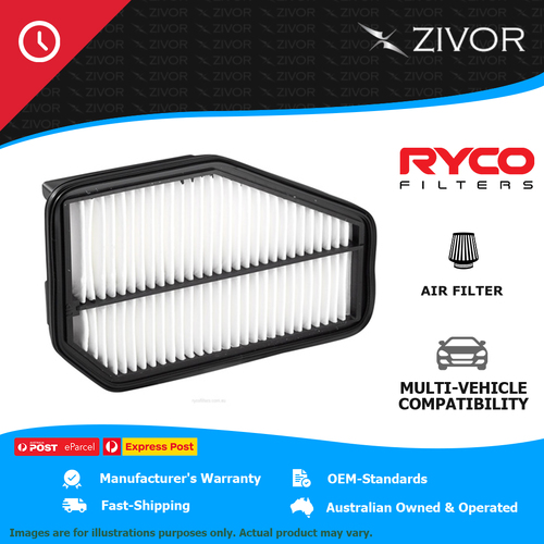 New RYCO Air Filter - Panel For HONDA CIVIC FN TYPE R 2.0L K20Z4 A1624