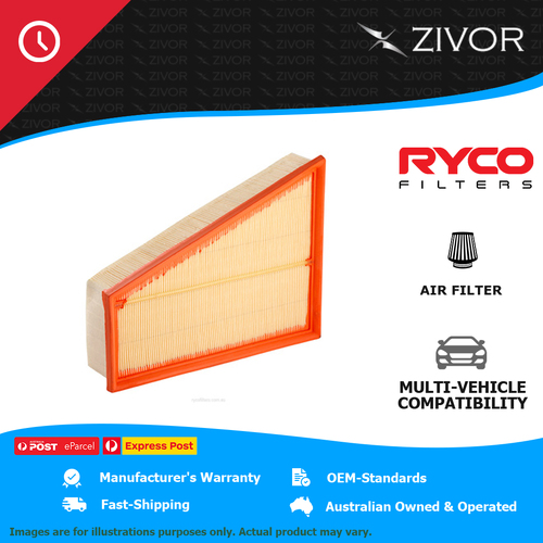 New RYCO Air Filter - Panel For FORD MONDEO MA 2.3L Duratec SEBA A1633
