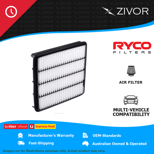 New RYCO Air Filter - Panel For TOYOTA LANDCRUISER URJ202R 4.6L 1UR-FE A1635