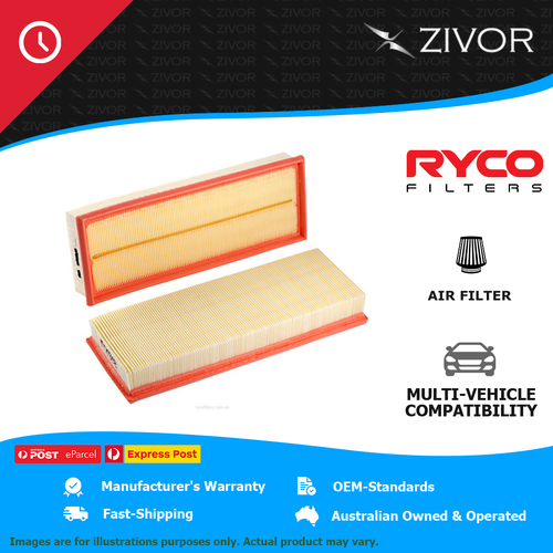 New RYCO Air Filter - Panel For MERCEDES-AMG SLK55 R171 5.4L M113 A1678