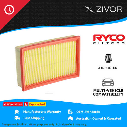 New RYCO Air Filter - Panel For CITROEN C4 VTS 2.0L EW10J4S (RFK) A1685
