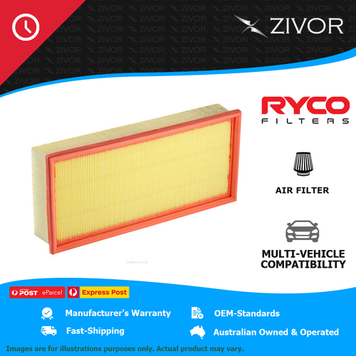 New RYCO Air Filter - Panel For CITROEN XANTIA 1.9L XUD9TE/L (DHY/D8A) A1688
