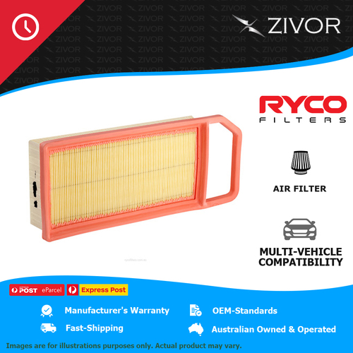 New RYCO Air Filter - Panel For PEUGEOT 407 2.9L PRV ES9A (XFV) A1690