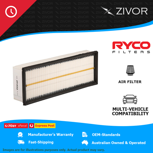 New RYCO Air Filter - Panel For AUDI A3 8P 1.8L CDAA, CEAA A1711
