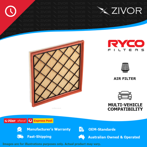 New RYCO Air Filter - Panel For OPEL ASTRA J 1.4L A14NET A1747