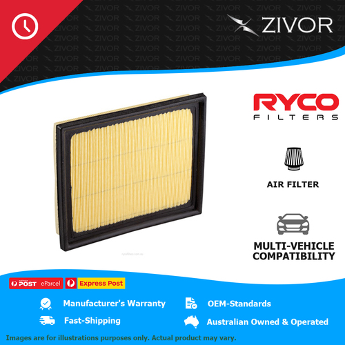 New RYCO Air Filter - Panel For TOYOTA COROLLA ZWE186R 1.8L 2ZR-FXE A1752