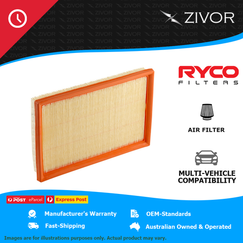 New RYCO Air Filter - Panel For TOYOTA RAV4 ASA44R 2.5L 2AR-FE A1849