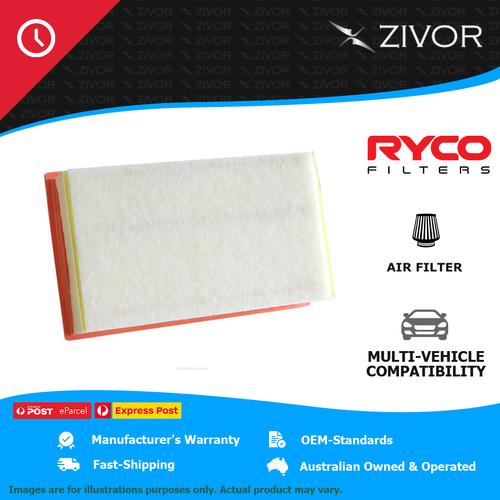 New RYCO Air Filter For PEUGEOT 308CC T7 2.0L DW10CTED4 (RHH) A1861