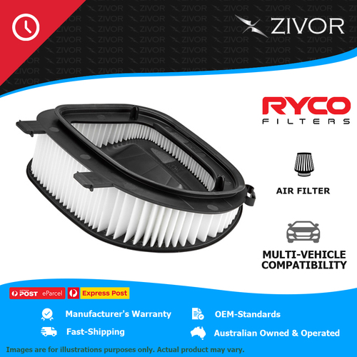 New RYCO Air Filter For AUDI A3 8V 40 TFSI 2.0L CZPB, DKZA A1868