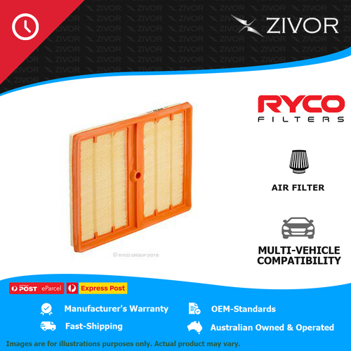 New RYCO Dust Holidng Air Filter For AUDI A3 8V 30 TFSI 1.0L CHZD A1935