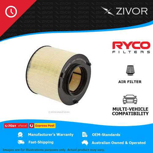 New RYCO Air Filter For AUDI Q5 FY TFSI, 45 TFSI 2.0L DAXB A2002