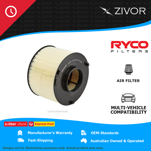 New RYCO Air Filter For AUDI A5 F5 TFSI, 40 TFSI 2.0L CVKB, DEMA A2004