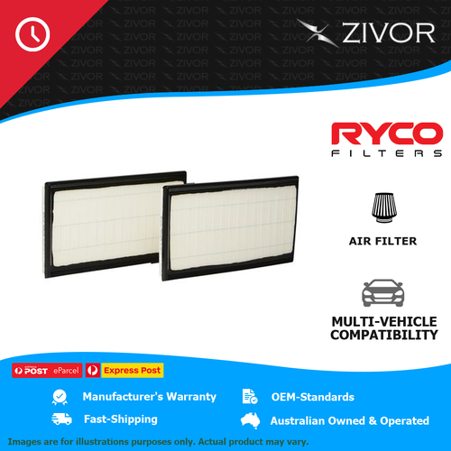 RYCO Air Filter - Panel For MERCEDES-AMG C63 W204 EDITION 507 6.2L M156 A2026