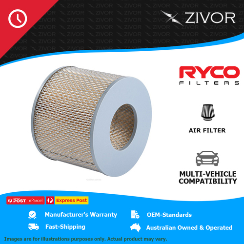 New RYCO Air Filter - Round For DAIHATSU DELTA V78 3.4L 13B A215X