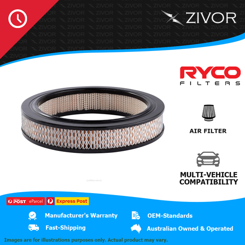 New RYCO Air Filter - Round For FORD FAIRMONT XY 4.1L 250 cu.in A217