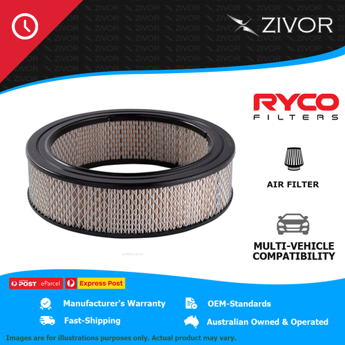 New RYCO Air Filter - Round For CHRYSLER VALIANT VF 5.2L 318 cu.in Hemi A31