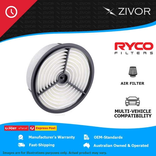New RYCO Air Filter - Round For TOYOTA MR2 AW11 1.6L 4A-GEL A455