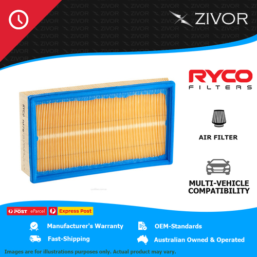 New RYCO Air Filter - Panel For BMW 325e E30 2.7L M20 B27 A478
