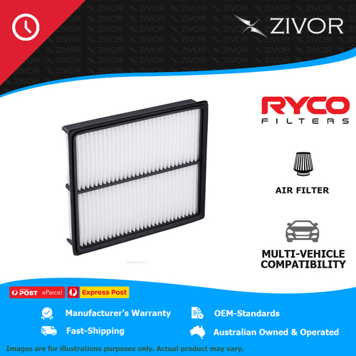 New RYCO Dust Holding Air Filter - Panel For FORD RAIDER UV 2.6L G6 A488