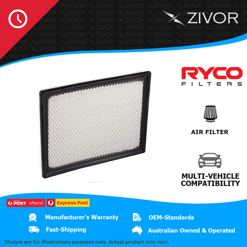New RYCO Air Filter - Panel For FORD FALCON EB I 5.0L 302 cu.in Windsor A491