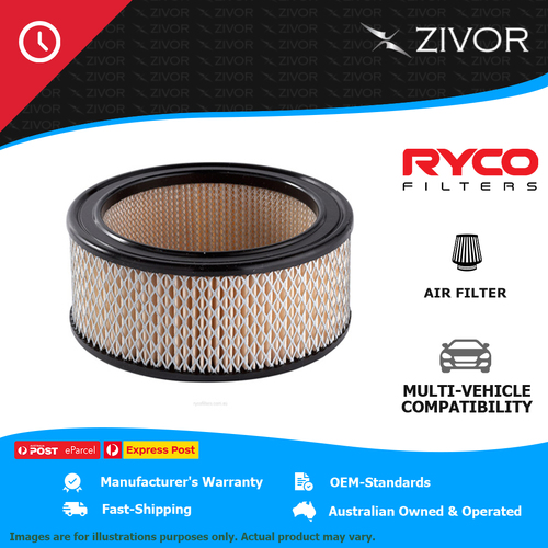 New RYCO 74mm Air Filter - Round .28kg design philosophy dust holding A53