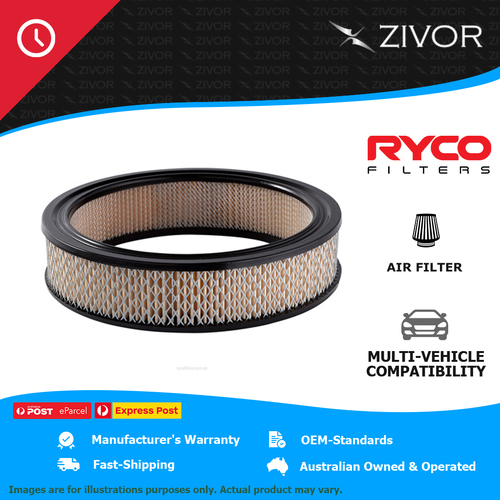 New RYCO Air Filter - Round For FORD FAIRLANE ZC 3.6L 221 cu.in A55