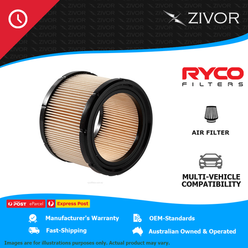New RYCO Air Filter - Round For MG MGB MK2 1.8L B-Series A80