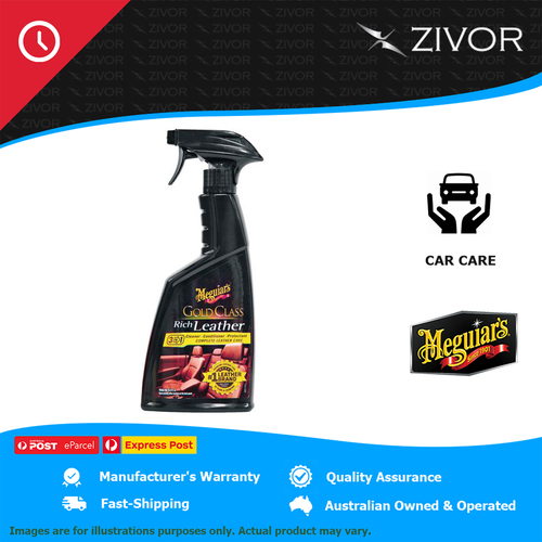 New MEGUIARS Gold Class 3 in 1 Leather Treatment 450ML - G10916