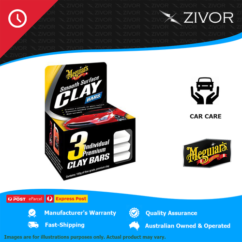 New MEGUIARS Smooth Surface Fine grade, premium Clay Bar Car Polish - G1117