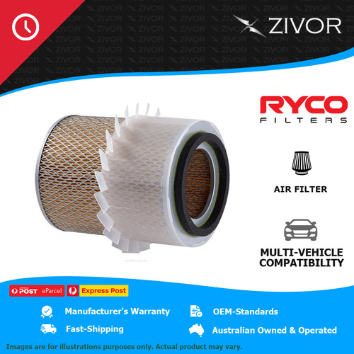 New RYCO Air Filter - Heavy Duty For DAIHATSU ROCKY F75 2.8L DL HDA5240