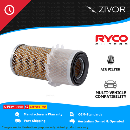New RYCO 178mm Air Filter - Round .38kg design philosophy dust holding HDA5292