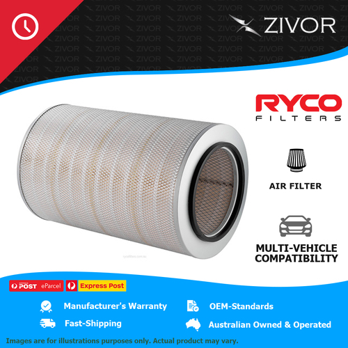 New RYCO Air Filter - Heavy Duty For NISSAN UD CKB450 C290 12.5L PF6TA HDA5484
