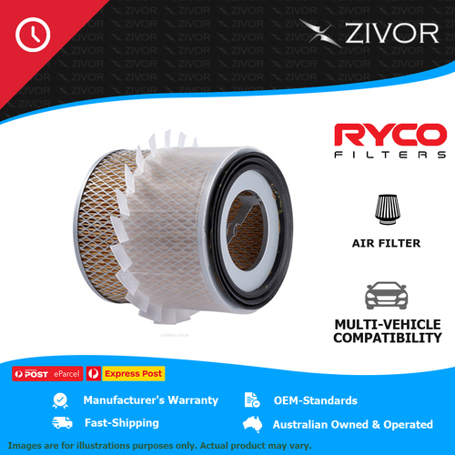 New RYCO Air Filter - Heavy Duty For FORD ECONOVAN E2000 JH 2.0L FE HDA5517