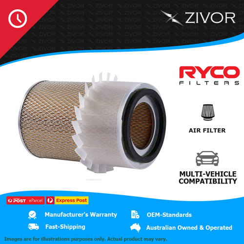 New RYCO Air Filter - Heavy Duty For MAZDA BUS T3500 3.5L SL HDA5615