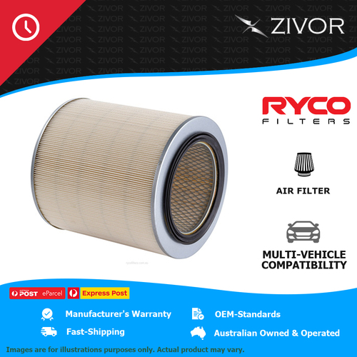 New RYCO Air Filter - Heavy Duty For FORD HEAVY TRADER 0409 3.5L SL HDA5769