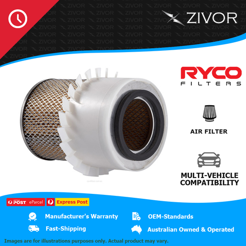 New RYCO Air Filter - Heavy Duty For FORD FALCON XH II 4.0L Intech HDA5844