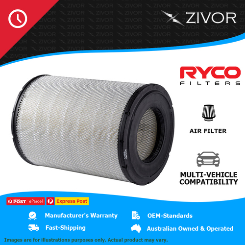 New RYCO Air Filter - Heavy Duty For ISUZU F SERIES FVM230-300 7.8L 6HK1 HDA5882