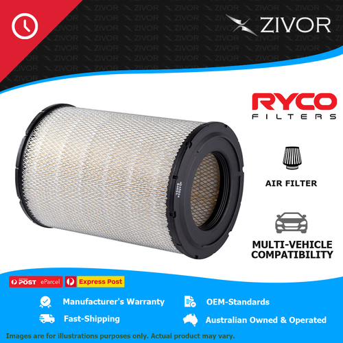 New RYCO Air Filter - Heavy Duty For HINO 500, RANGER FT 6.6L J07C HDA5894
