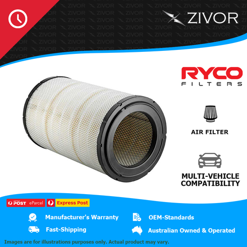 New RYCO Air Filter - Heavy Duty For ISUZU F SERIES FXR1000 9.8L 6UZ1 HDA5972