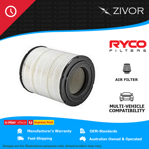 New RYCO Air Filter - Heavy Duty For FREIGHTLINER CENTURY CLASS C120 HDA5983