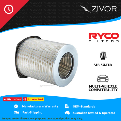 New RYCO Air Filter - Heavy Duty For VOLVO BUS/TRUCK FH12 12.1L D12C HDA5999