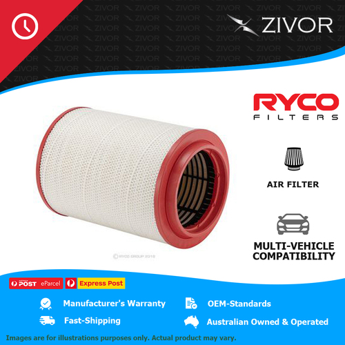 RYCO Air Filter-Heavy Duty For IVECO STRALIS AD450 12.9L CURSOR-13 C13 HDA6007