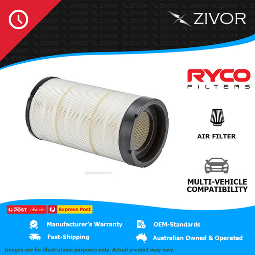New RYCO Air Filter - Outer design philosophy dust holding HDA6018
