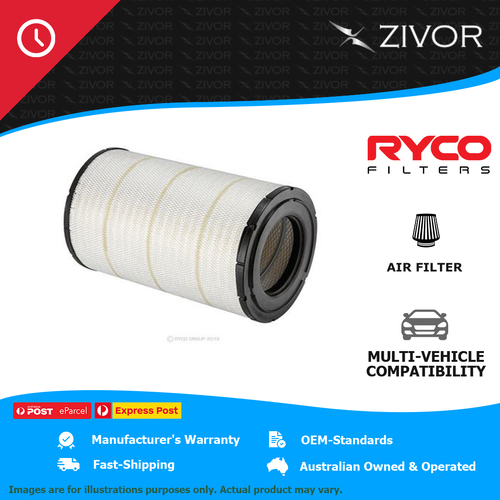 New RYCO Air Filter - Heavy Duty For SCANIA R560 15.6L DC16 HDA6023