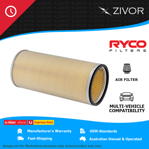 New RYCO Air Filter - Heavy Duty For INTERNATIONAL S3600 10.8L M11 24v HDA6038